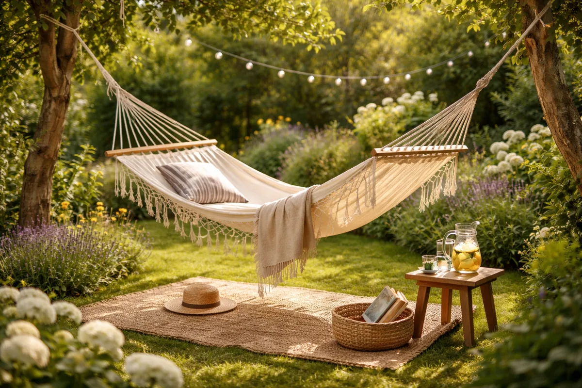 Comment choisir un hamac suspendu pour un jardin confortable et relaxant